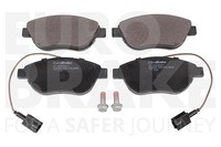 Eurobrake Bremsbelagsatz, Scheibenbremse Vorderachse U.A. FüR Abarth, Fiat