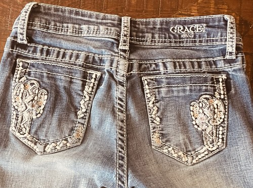SHAYANNE Girls Western Jeans/GRACE Girls Western Jean/abercrombie/FLYING MONKEY - Picture 6 of 14