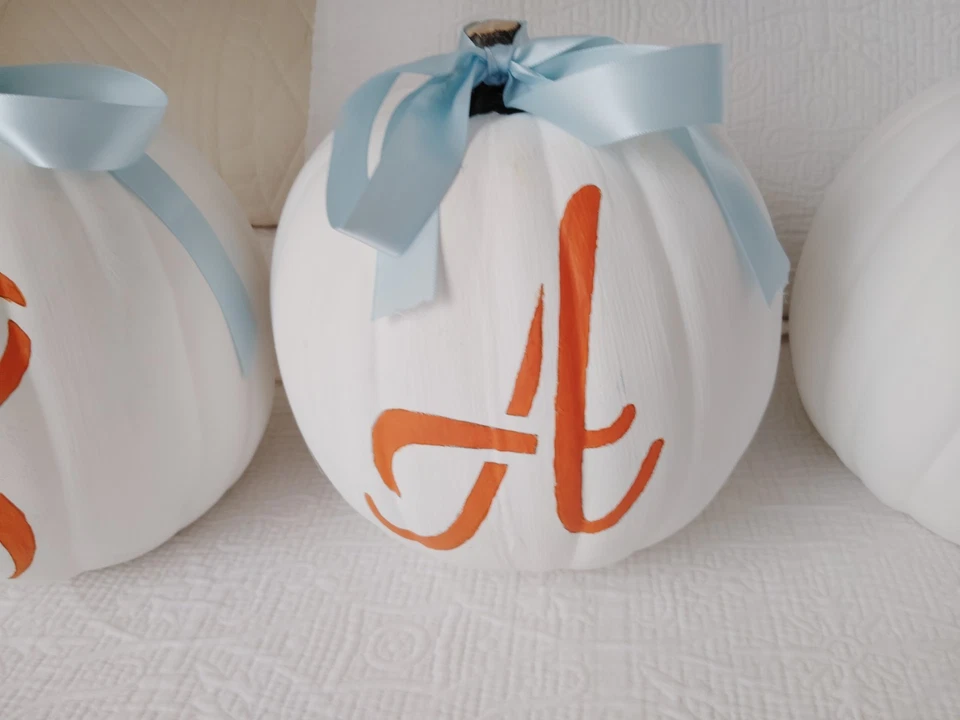 Calabazas de baby shower decoración para otoño otoño otoño baby shower 0rhogar fiesta de llegada! Foto 4 de 4