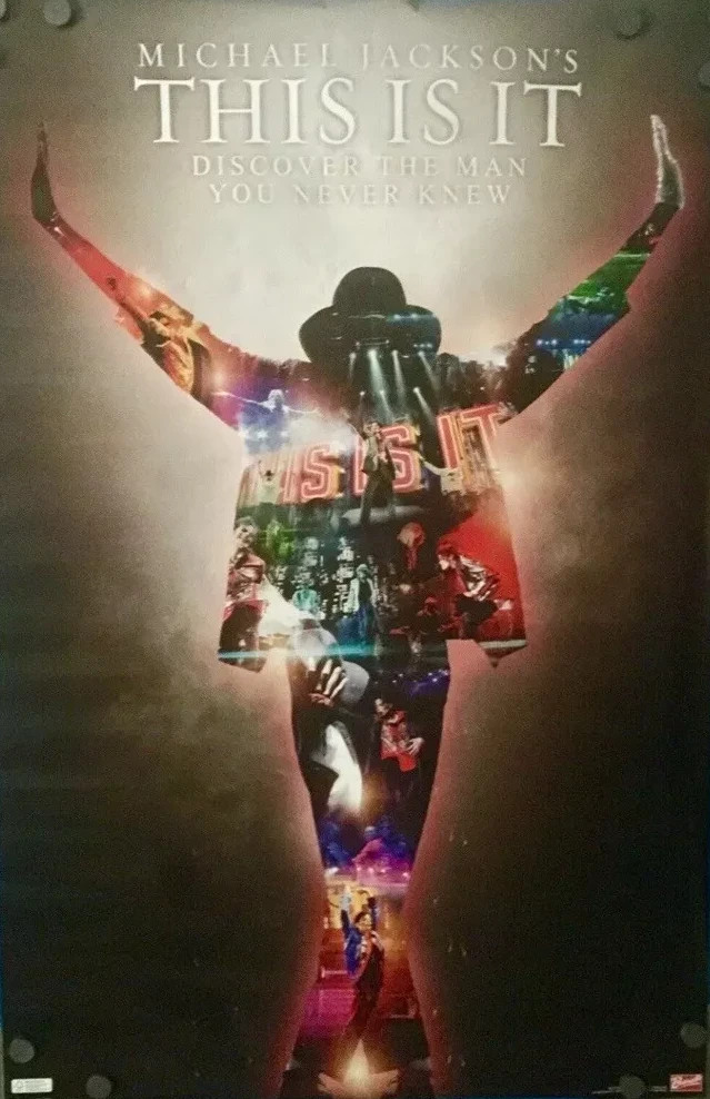 RARE 2009 MICHAEL JACKSON THIS IS IT 