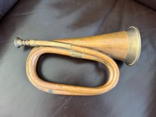 Vintage brass bugle John Grey Sons Foreign London
