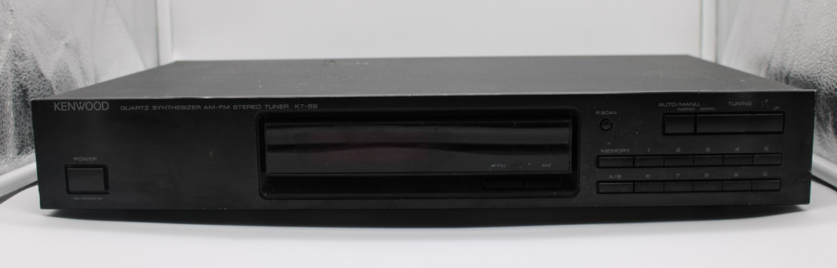Kenwood KT-59 Quartz Synthesizer AM/FM Stereo Tuner Component