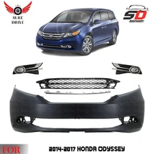 Front Bumper Cover Fascia & Grille Assembly For 2014-2017 Honda Odyssey