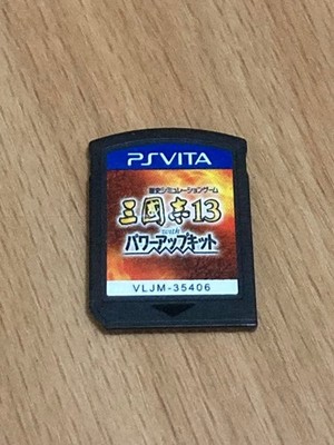 Romance Of The Three Kingdoms 13 With Power Up Kit PSVita Used JPver No Case