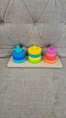 Lovevery Twist Pivot Pattern Puzzle Investigator Toy Montessori Wooden