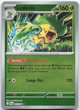Ludicolo - 007/094 Reverse Holo Phantasmal Flames NM/M