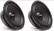  2 NEW SKAR AUDIO FSX65-4 6.5-INCH 4 OHM 300W MAX CAR PRO AUDIO SPEAKERS - PAIR