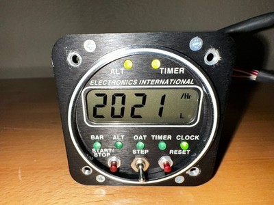 Electronics International ASC-5A OAT ALT alert super clock guaranteed 30 days
