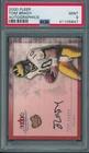 2000 Fleer Autographics Tom Brady PSA MINT 9 *5847
