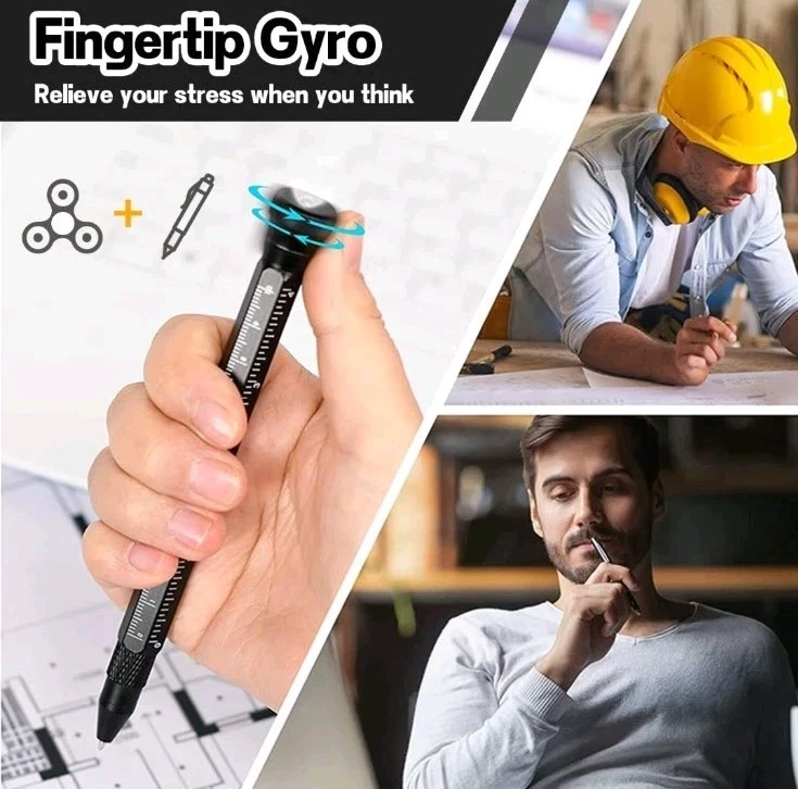 11 in 1 Multi-Tool Pen - Tools for Travel, Camping, Outdoor Activities,Office - Image 4 of 4