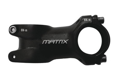 MATRIX Ahead-Vorbau ST17 Alu Auslage: 70 mm,, schwarz-matt