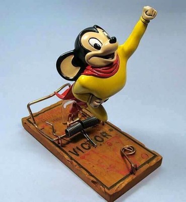 Mighty Mouse Model Kit Shift Knob Figure 021JF04