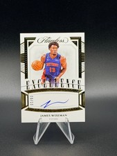 JAMES WISEMAN 2023-24 Panini Flawless Excellence Signatures Gold Autograph 09/10