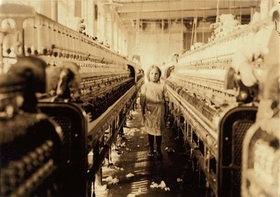 Lewis Hine Cotton Mill Child Workers 1908 Vintage Photo Reprint