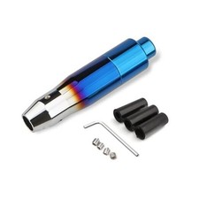 Automatic Shift Knob With Push Button 5.7 Weighted Shifter Lever Glossy Blue