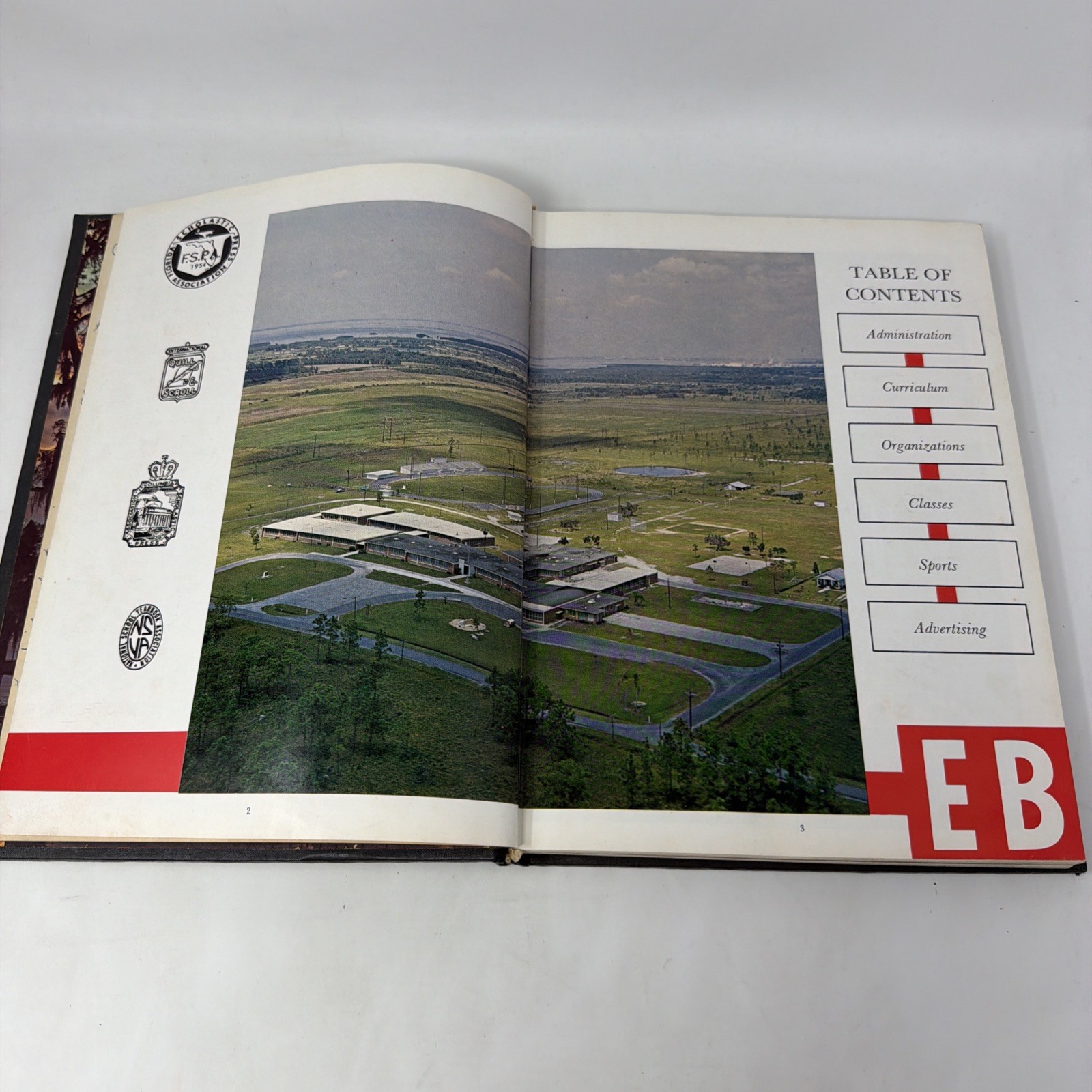 1963 East Bay High School Yearbook Gibsonton Florida Warrior Annual Volume VI 6