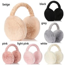 Women Men Fluffy Ear Muffs Winter Earmuffs Soft Plush Ear Warmer Cover Ear Muffs