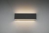 Trio Leuchten Led Wandleuchte Concha Anthrazit Up- & Downlight Wandleuchte