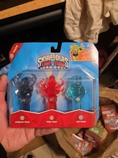 Skylanders Trap Team Undead, Fire, Air 3-Pack Traps Crystals Brand New Sealed!!!