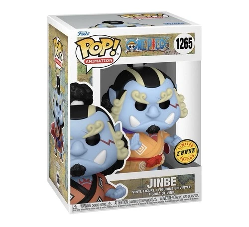 Funko Pop! One Piece Jinbe #1265 (Chase) Vinyl Figure W/Protector 🏴‍☠️