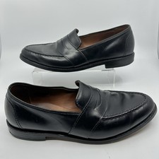 Allen Edmonds Shoes Mens 10.5 D Randolph Black Penny Loafers #4809 USA Made