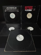 Hot Boys/Juvenile/Lil Wayne 5 Vinyl Singles Lot OG 1st PROMO Press RARE TITLES 