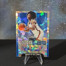 2021-22 Leaf Metal Court Queens Rainbow Blue Auto /25 Christyn Williams
