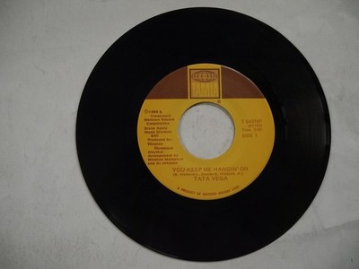 TATA VEGA You Keep Me Hangin' On / You Better Watch Out 45 7'' single 1980 US EX-