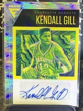 2020-21 Panini Flux - Flux Signatures Kendall Gill #FLS-KGL Silver Prizm (AU)