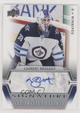 2019-20 Upper Deck Signature Sensations Laurent Brossoit #SS-LB Auto u2v