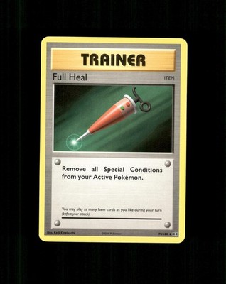 Full Heal 78/108 Uncommon Evolutions Pokemon Near Mint