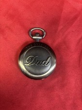 The Greatest Dad Steampunk Pocket Watch Quartz Pocket Fob Chain Fathers Day