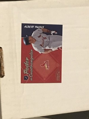 2003 Donruss Estrellas Albert Pujols #PC-8 Poder de Cuadrangular