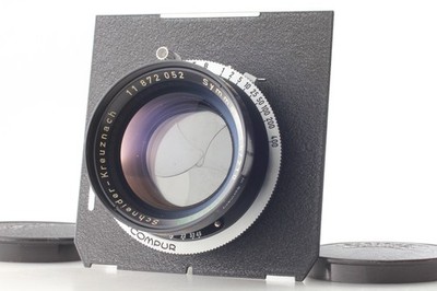 Schneider-Kreuznach 210mm/5.6 レンズ Near MINT] Schneider Kreuznach Symmar 210mm F/5.6 370mm F/12 Lens