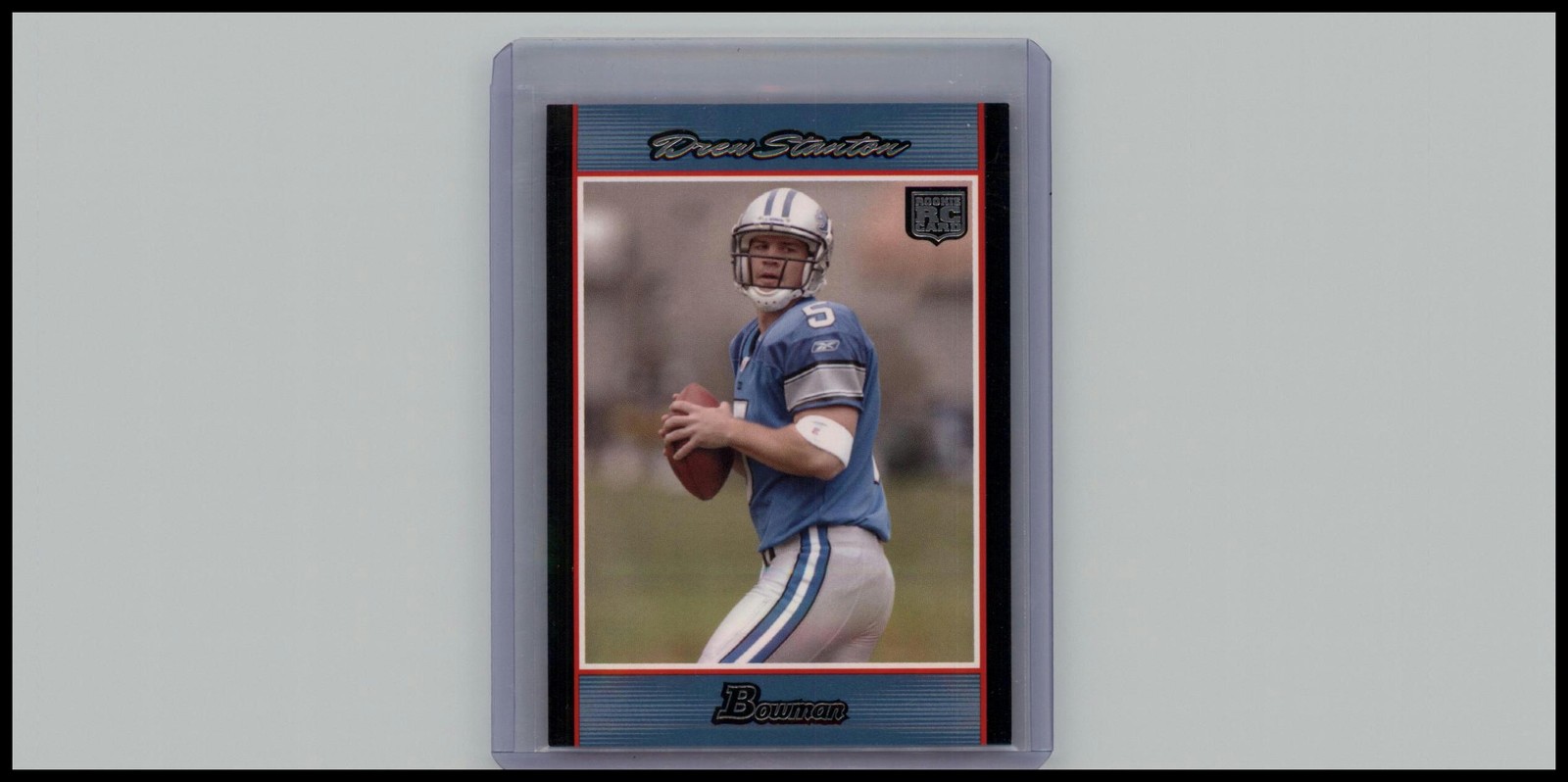 2007 Bowman #113 Drew Stanton Blue #/500