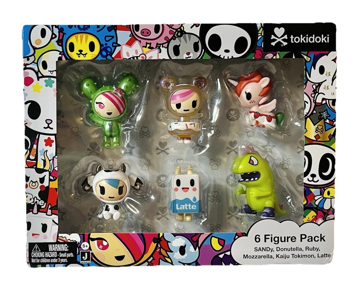tokidoki フィギュア 6個セット tokidoki 6 Figure Pack Sandy Ruby Kaiju Tokimon Latte Mozzarella