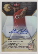 2017 Bowman's Best Baseball America's Deans List /75 Antonio Santillan Auto 0m8