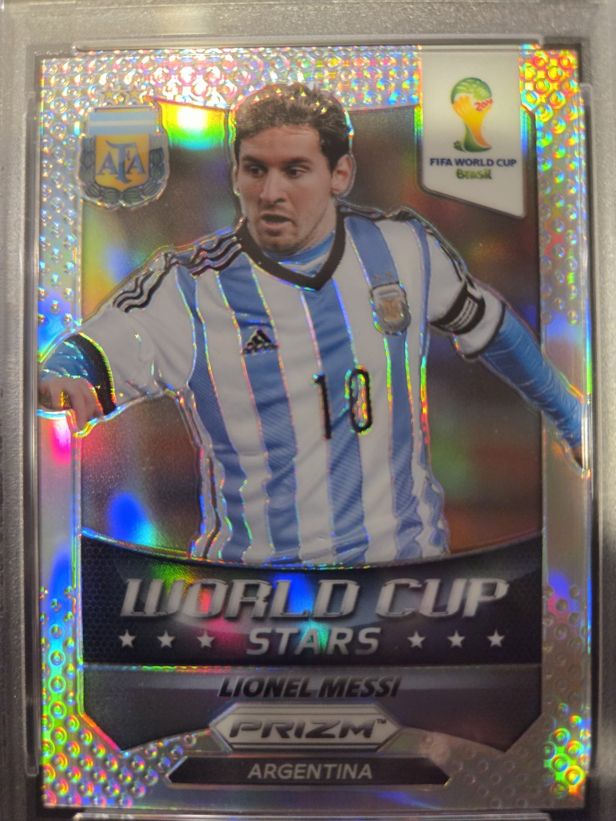 2014 Panini Prizm World Cup - Stars Lionel Messi #1 Silver Prizm