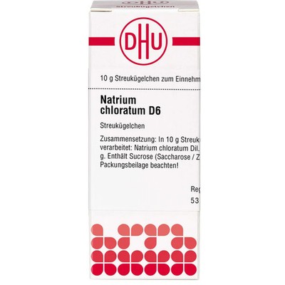 Natrium Chloratum d 6 Globuli 10g - 02890280