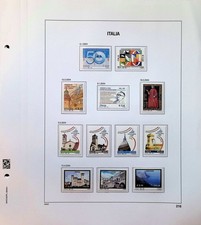 Italy Modern Collection On Davo Album Pages MNH 2004