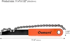 Bike Chain Tools Kit, Cassette Removal Tool Sprocket Remover Kit/Chain Whip and