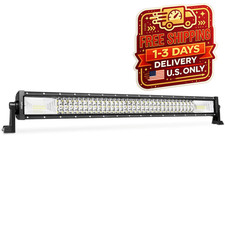 32-Inch 378W Triple Row LED Light Bar Combo Spot Flood Off Road Work Lamp