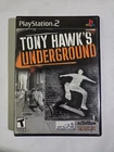Tony Hawk's Underground PlayStation 2 Activision Manual Included