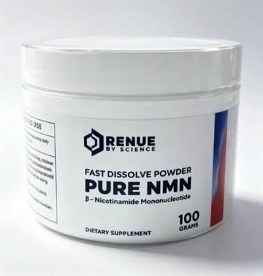 Renue By Science Pure NMN Fast Dissolve Powder | 100 Grams