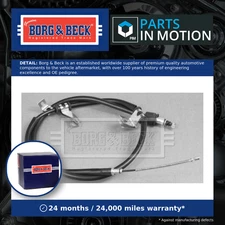 Handbrake Cable fits HYUNDAI MATRIX FC 1.5D Rear Right 01 to 10 Hand Brake B&B