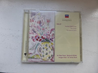 CD Gustav Holst Twelve Songs ++ Pears Imogen Holst Eloquence