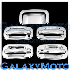 00-06 Gmc Yukonxl Triple Chrome 4 Door Handleno Psg Keyholetailgate Cover Suv 00-06 Gmc Yukonxl Triple Chrome 4 Door Handleno Psg Keyholetailgate Cover Suv