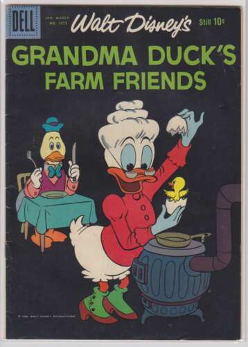 L1945: Grandma Duck's, Four Color #1073, F-VF Condition - 第 1/1 張圖片