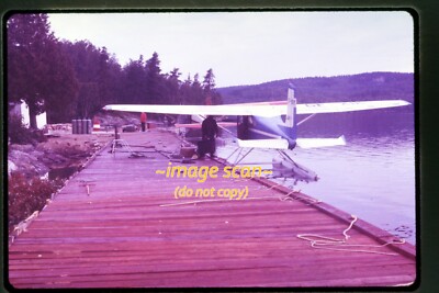 Bush Float Airplane Aircraft Floatplane Plane in 1960s, Ektachrome ...