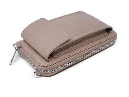 2IN1 GELDBÖRSE & SMARTPHONE HANDY TASCHE HÜLLE ITALY Umhängetasche Echt Leder - Bild 463 von 612